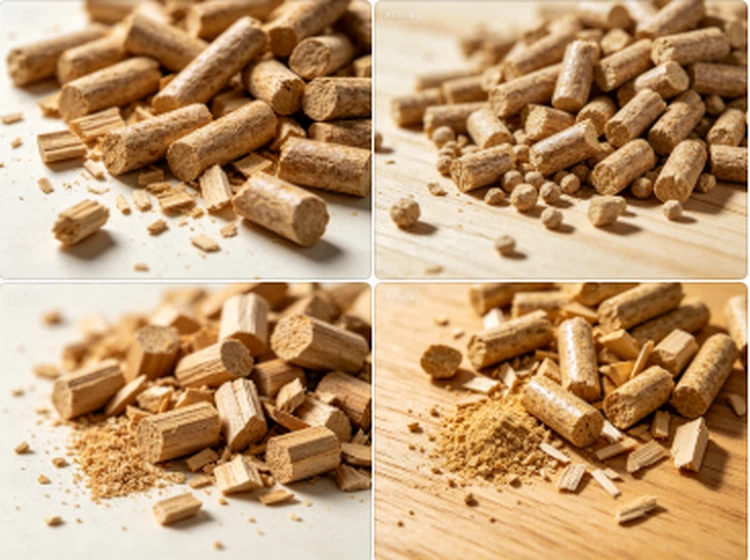 Sawdust fuel pellets produced by a wood pellet maker for pellet stoves Sawdust fuel pellets produced by a wood pellet maker for pellet stoves